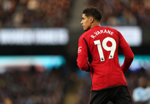 R. Varane: "I try not to let my son hit the ball with his head