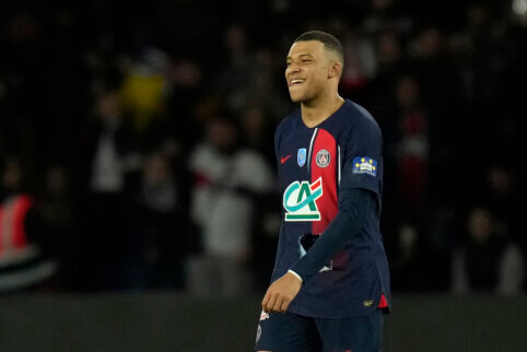 K. Mbappe led PSG to the French Cup final