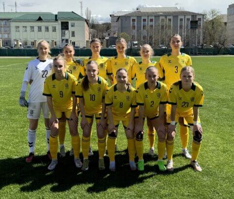 Opponents of the European Championship qualifying found out about the U19 women's national team