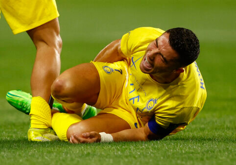 C. Ronaldo's Tantrum: Red Card and Defeat