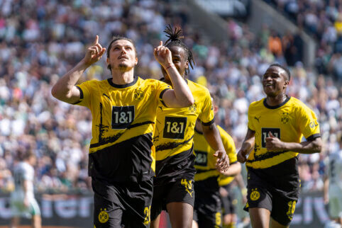 Borussia" triumph moment - a bizarre incident