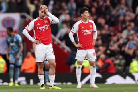 Arsenal" missed the opportunity to stay at the top of the "Premier" League and suffered a defeat