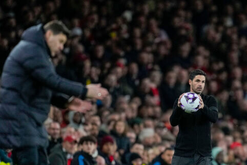 London's "Arsenal" coach M. Arteta: "M. Pochettino is doing a great job