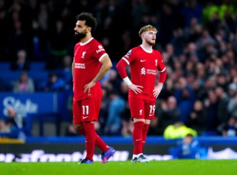 Klopp's last season is heading downhill: Rare "Liverpool" defeat in the Merseyside derby