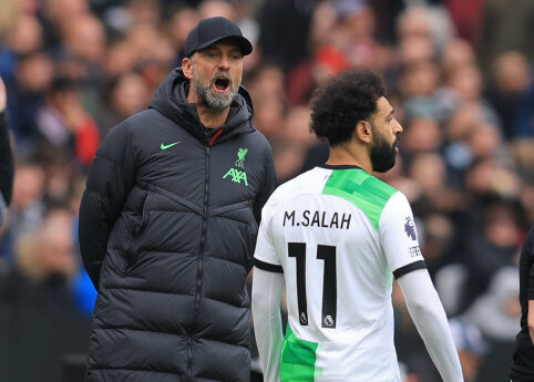 M. Salah and J. Klopp - about conflict between them