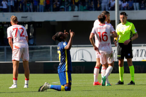 Fiorentina" team punished "Verona" at home in a match for a place in Europe