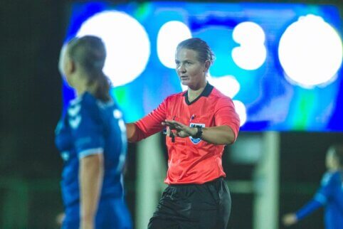 Lithuanian female referees will work in the European Women's Championship qualifiers