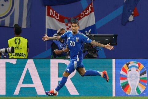 Italy saved itself at the last second against the Croats