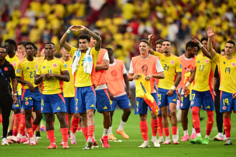 Colombia and Brazil reached the quarterfinals of the Copa America tournament