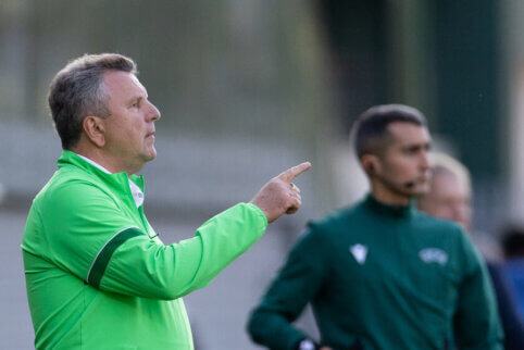 V. Čeburinas: "We saw sharp football and attacks near both goals"