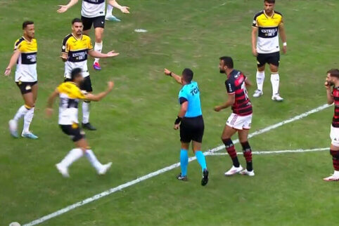 The strangest penalty of all time dedicated in Brazil?