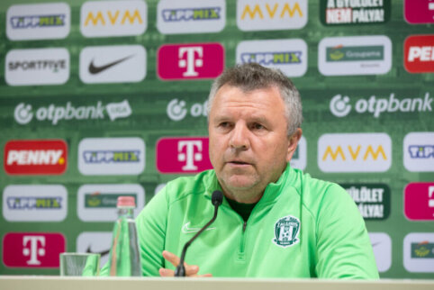 V. Čeburinas: "It will be hot for both teams"