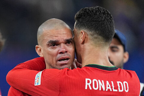 C. Ronaldo on Pepe's departure: the most important thing is that you earned my respect.