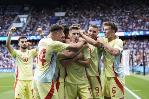 Spain Dominates Everywhere: 'La Roja' Secures Olympic Gold After F. Lopez and A. Tenas' Benefit