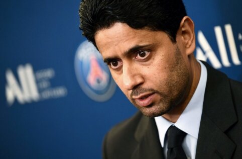 See: The PSG president's reaction to the Champions League draw