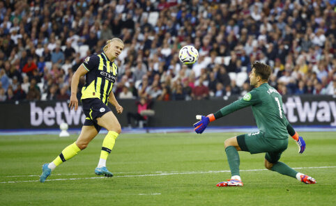 Another E. Haaland hat-trick led to Man City's victory over West Ham.