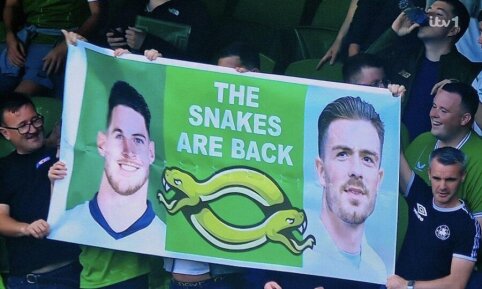 Better than you can imagine: J. Grealish and D. Rice, who represented Ireland in the past, secured England's victory over Ireland.