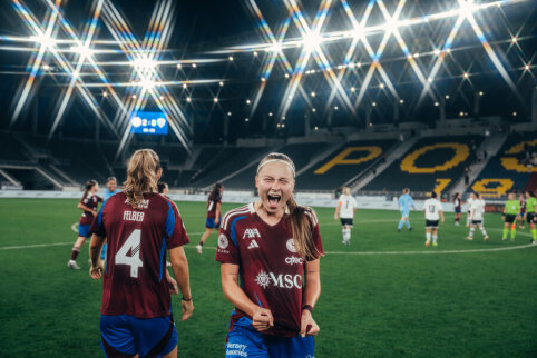 R. Jonušaitė led the 'Servette' team to the decisive stage of the Champions League qualifying.