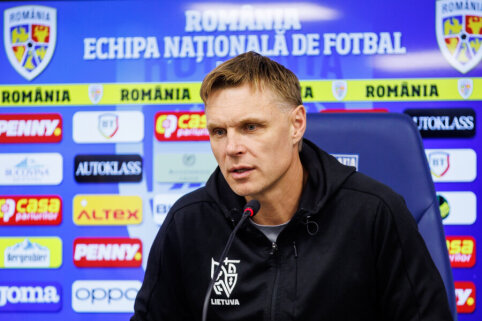 E. Jankauskas – before the match with Romania: 'We need to look for resources'