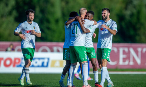 Kaunas Žalgiris club defeated Šiauliai