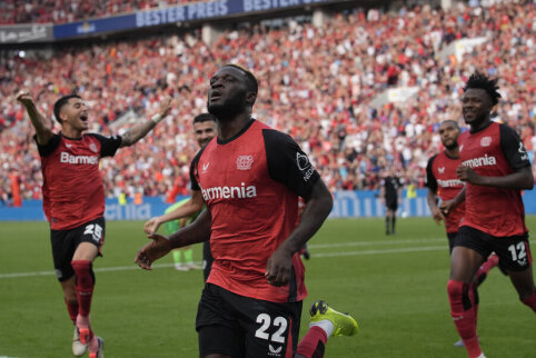 Space: Bayer won the 7-goal thriller in Leverkusen after a late goal by V. Boniface.