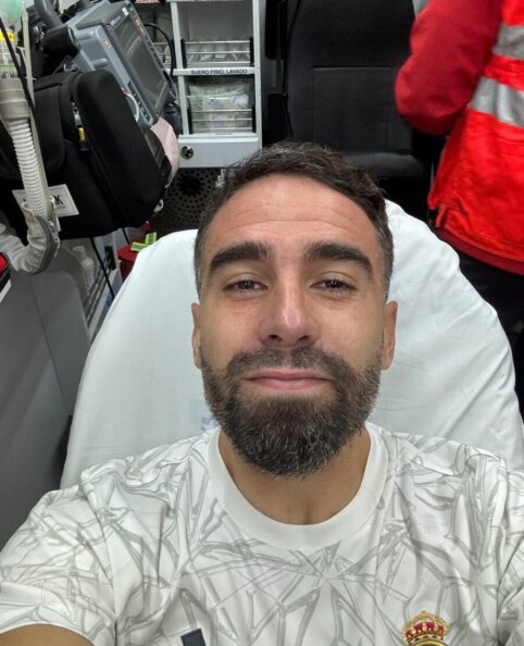 ‘Real’ confirmed: D. Carvajal tore two knee ligaments and a tendon