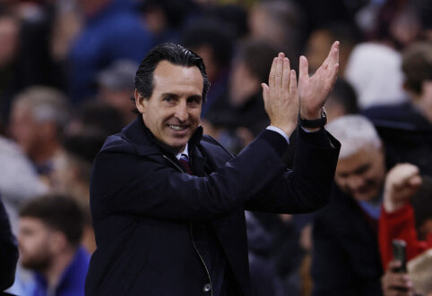 U. Emery believes in "Aston Villa" chances to finish in the Champions League top eight.