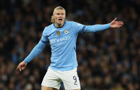 In the Champions League top scorers table, E. Haaland surpassed Neymar.