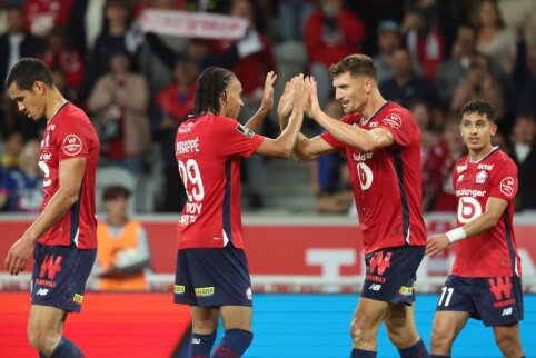 LOSC Lille club won the victory in added time