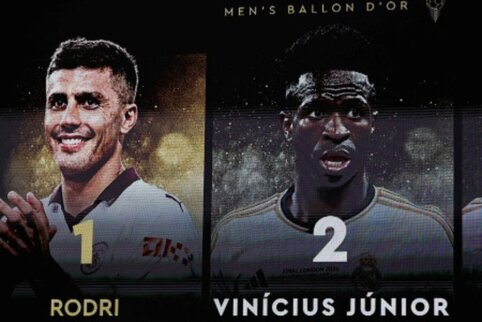 Vinicius reacted to the unsuccessful Ballon d'Or voting