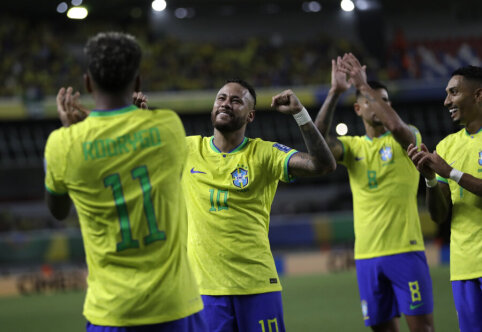 Brazil national team's lineup - without two famous forwards