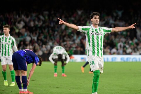 Sevilla's Real Betis snatched a draw at the very end of the match.