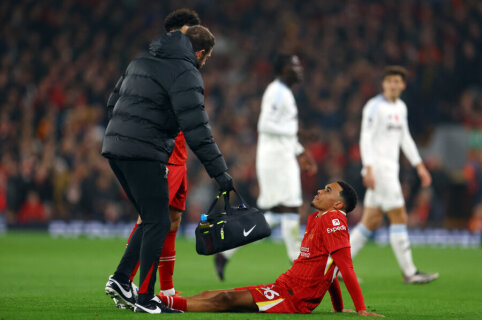 T. Alexander-Arnold avoided a serious injury