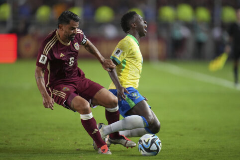 Vinicius missed a penalty, and Brazil failed to overcome Venezuela in World Cup qualifying