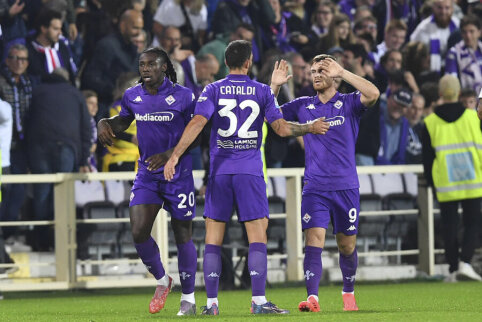 Fiorentina defeats Paphos club in a high-scoring match