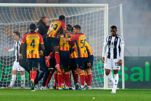 Juventus lost the victory at the very end of the match in Italy.