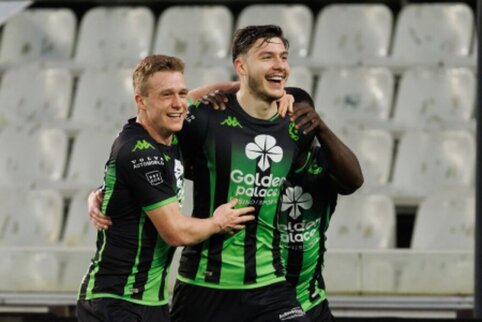 E. Utkus made a successful assist, and 'Cercle Brugge' defeated J. Lasicko's 'Olimpija'