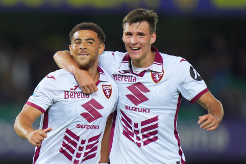 G. Gineitis played for 45 minutes, and Torino defeated the Empoli club.