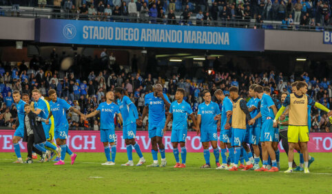 Napoli defeated Udinese away