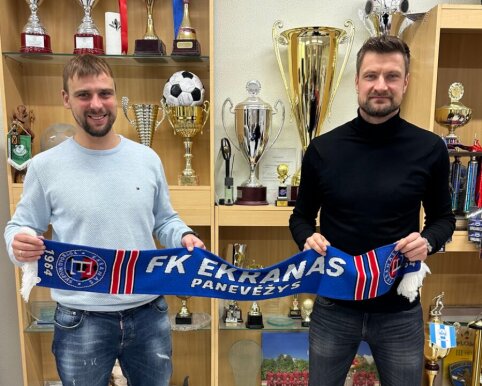 M. Palionis appointed as the coach of 'Ekranas'