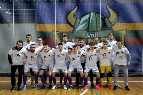 Futsal A League Round: "Vikings" Face the Challenge of "Akmenė Region"