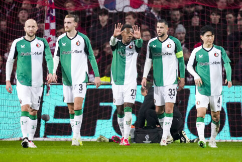 Feyenoord broke the Champions League record for own goals.