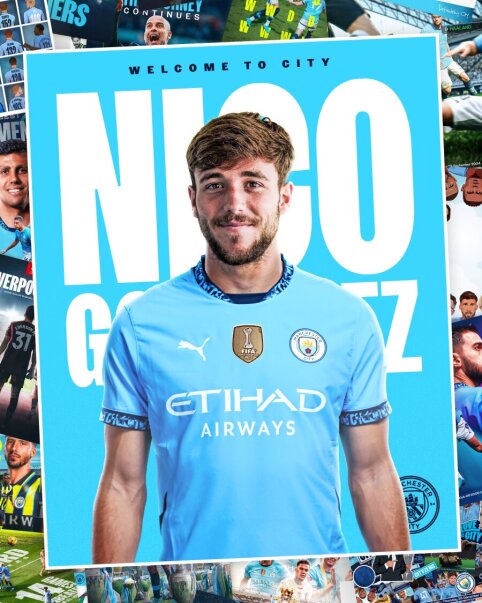 Official: Man City has reportedly reached an agreement with N. Gonzalez