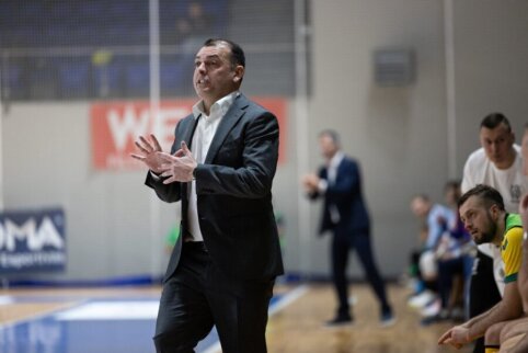 Kaunas Žalgiris futsal team's coach Dentinho: 'Every award reflects the efforts of the entire team'