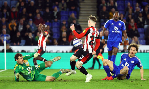 Brentford had fun with Leicester