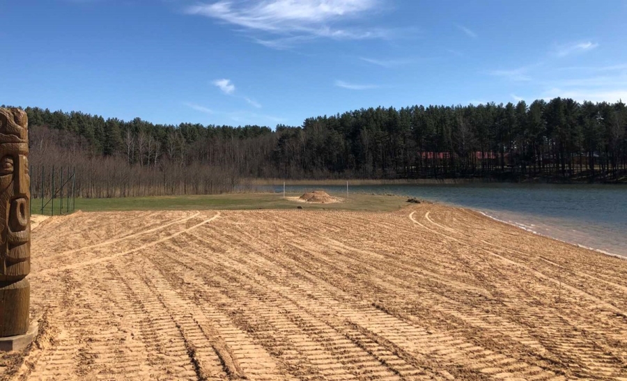 Beach soccer expands geography - Ignalina starts construction of a field