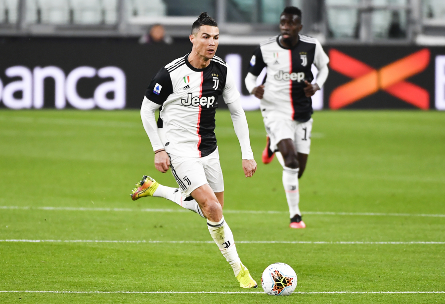 During Training - Cristiano Ronaldo's Accurate Shot into the Basket