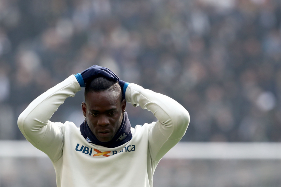 Balotelli faced an unpleasant surprise from "Brescia" ultras