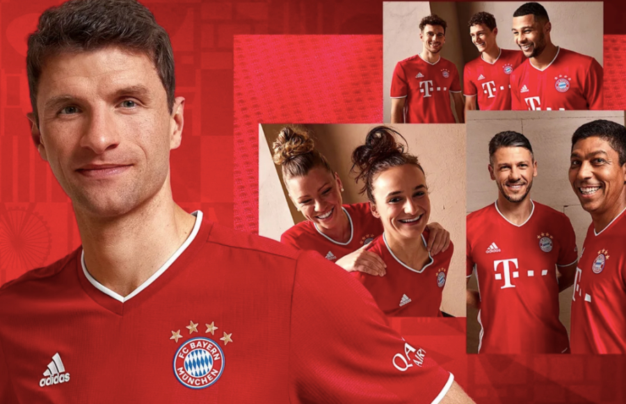 "Bayern" presented new home kits that will be worn in the German Cup