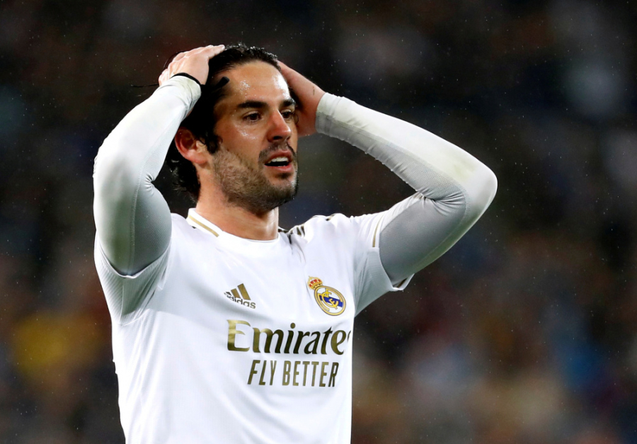 Isco will not play for about three weeks due to injury